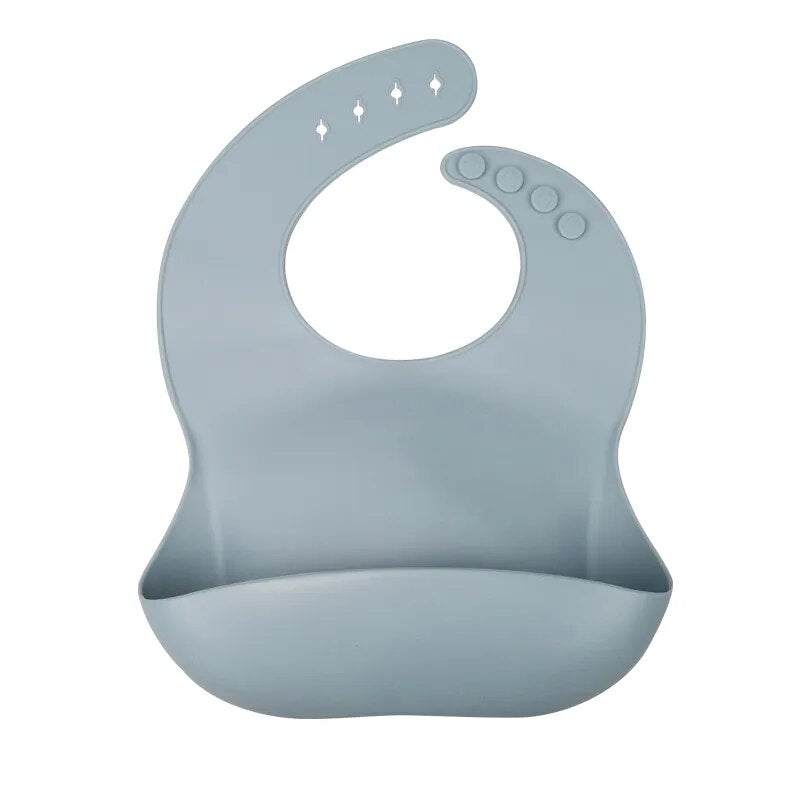 Babador de silicone para bebê (SUPER KIT C/ 02)  - ÚLTIMAS UNIDADES