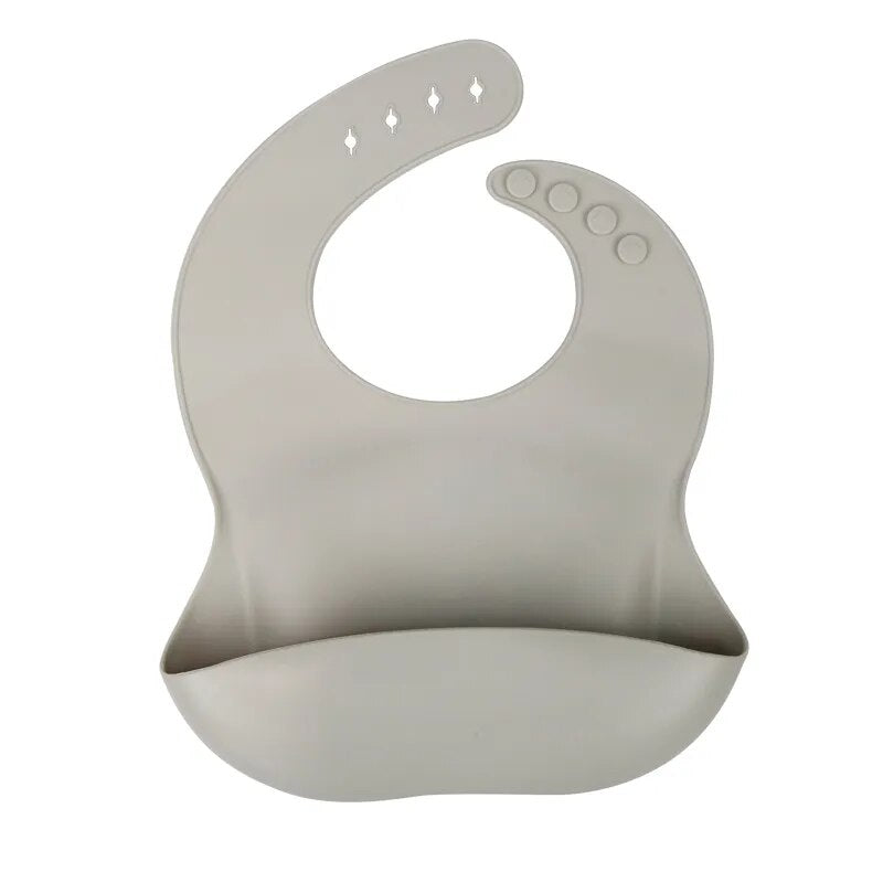 Babador de silicone para bebê (SUPER KIT C/ 02)  - ÚLTIMAS UNIDADES